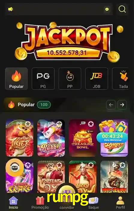 Promoções Especiais no rumpg App